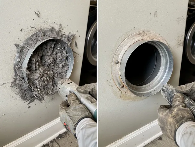 Professional clogged vent cleaning by Ridgefield Dryer Vent Cleaning in Ridgefield
