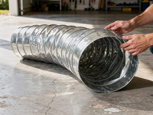 Ridgefield Dryer Vent Cleaning specialist using advanced equipment for thorough duct cleaning in Ridgefield