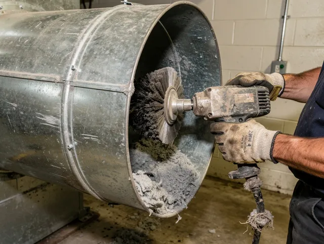 Industrial-grade dryer vent cleaning by Ridgefield Dryer Vent Cleaning in Ridgefield