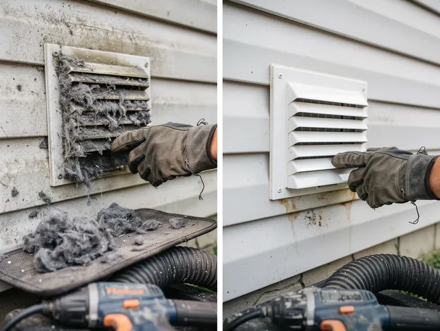 Residential dryer vent cleaning by Ridgefield Dryer Vent Cleaning in Ridgefield